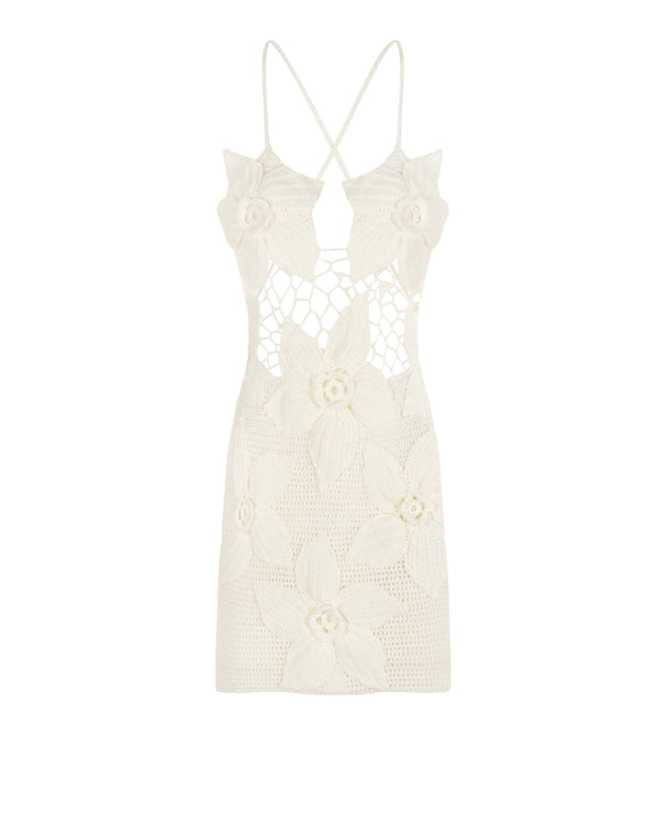 FLORA CROCHET VESTIDO