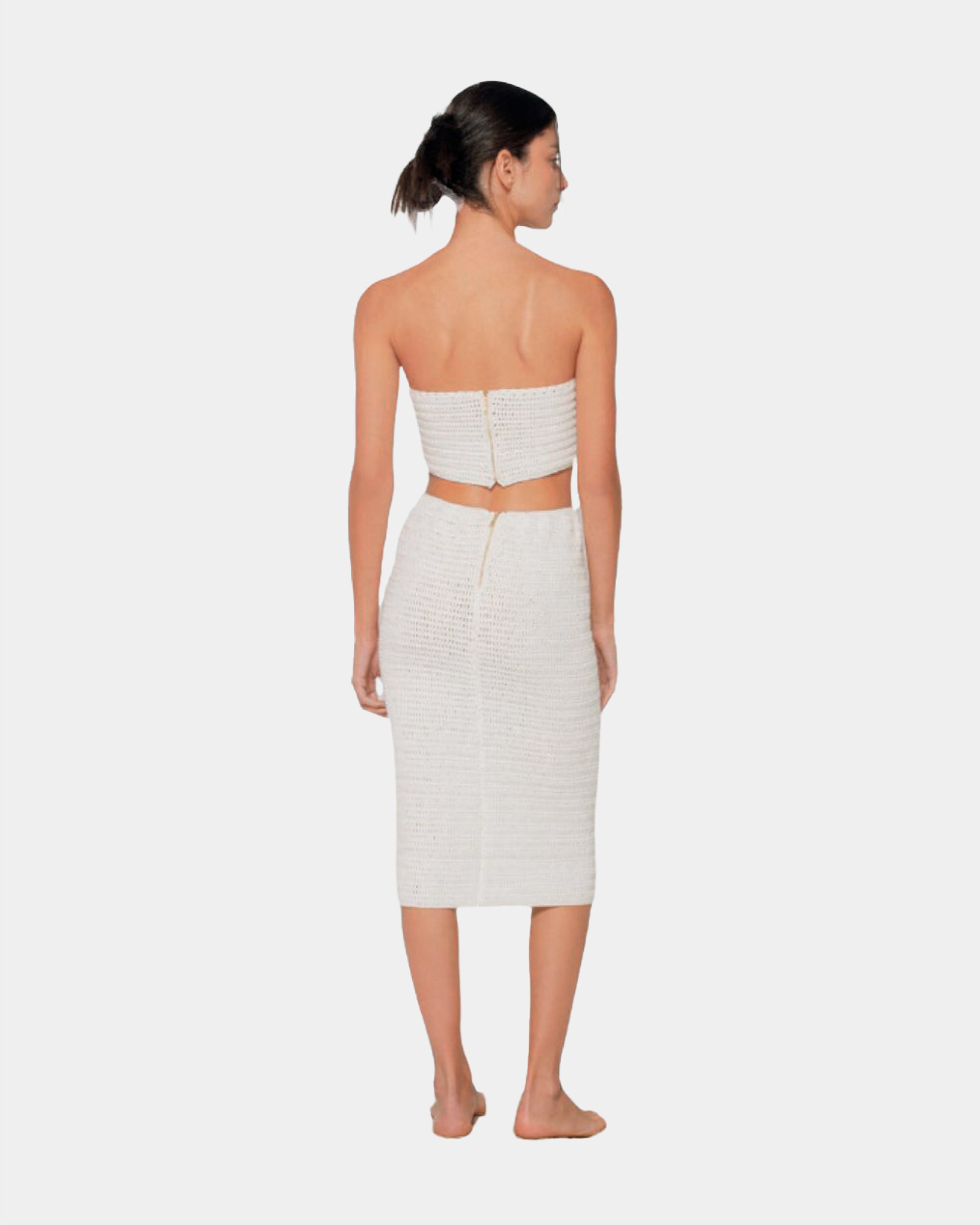 MAXI CROCHET SKIRT