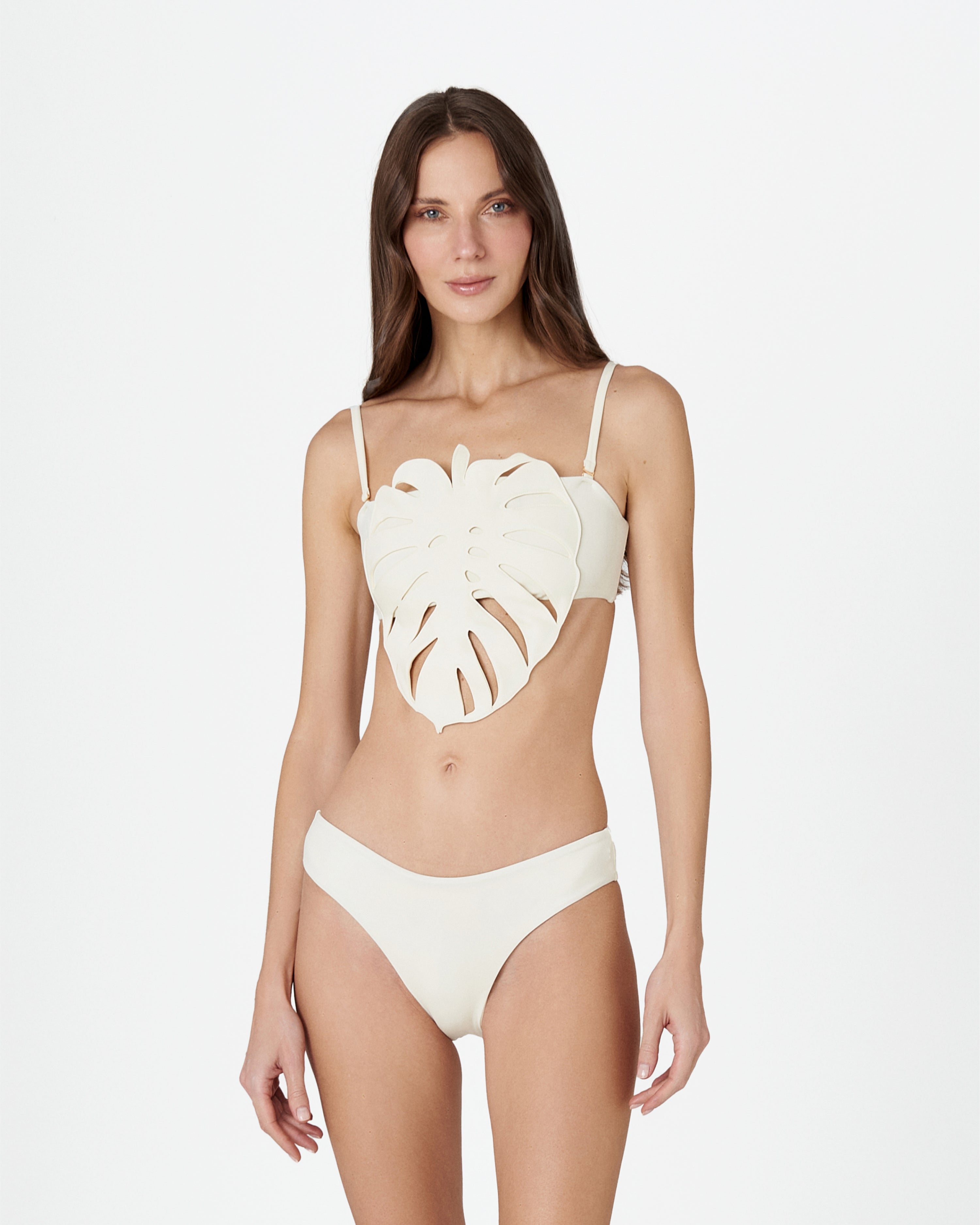 HOJA ROTA BIKINI TOP